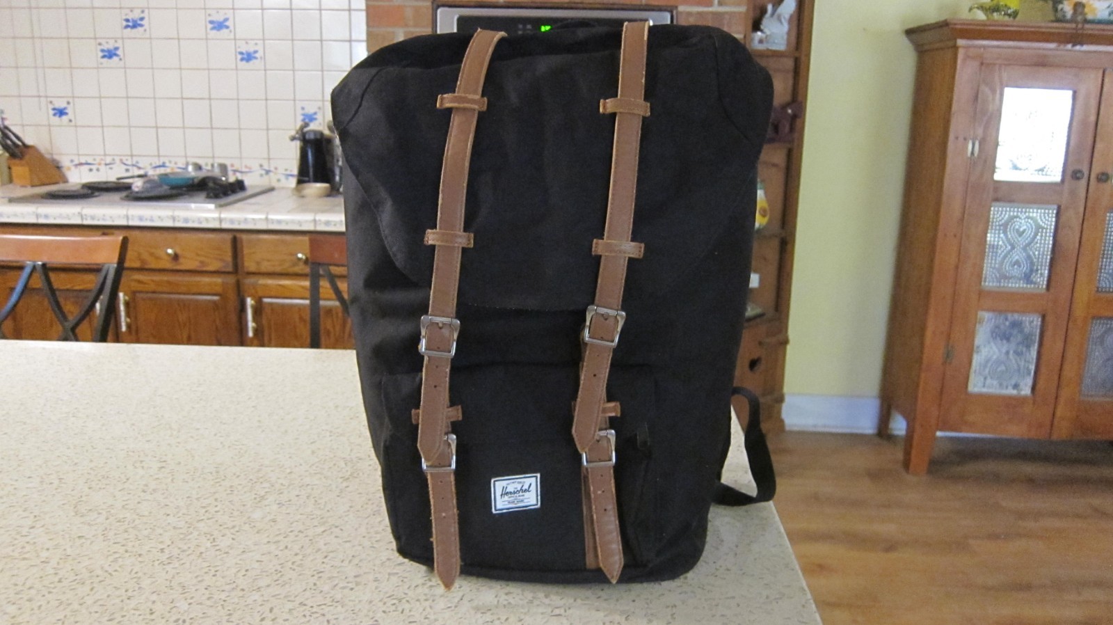 Herschel Black Little America Backpack