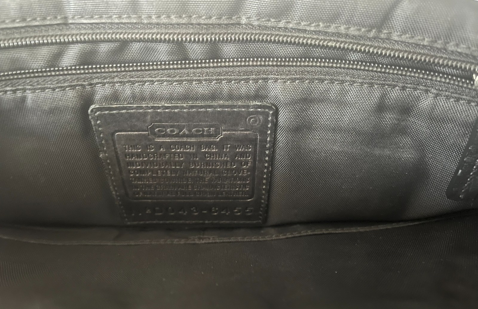 Vintage COACH Thompson Black Leather Briefcase Laptop Messenger Bag