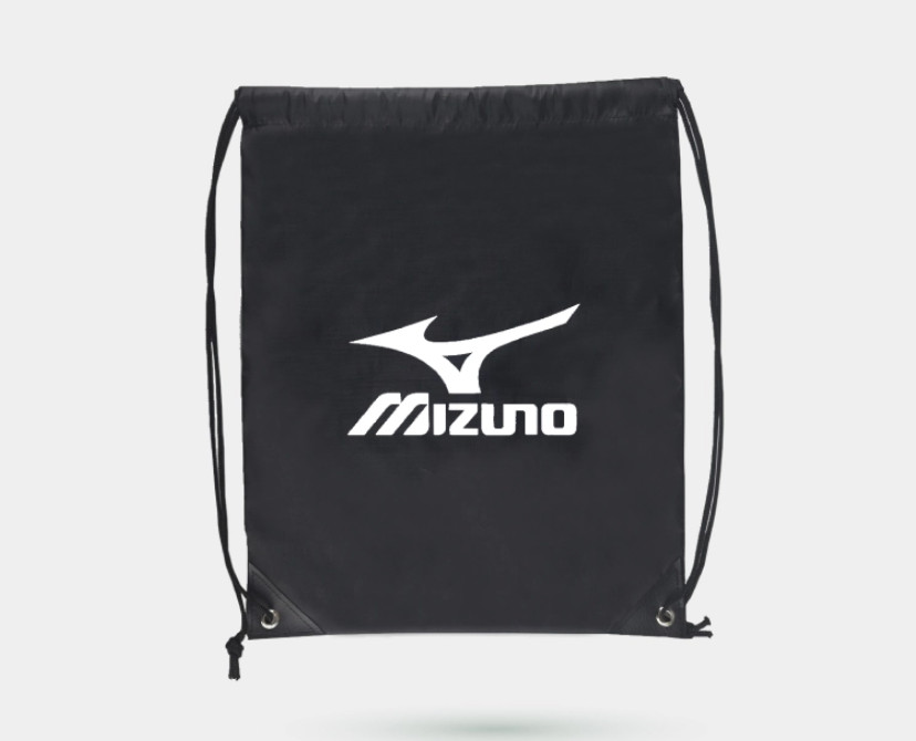 Mizuno Premium Poly Shoes Bag Unisex Sports Training Shoes Bags Black NWT