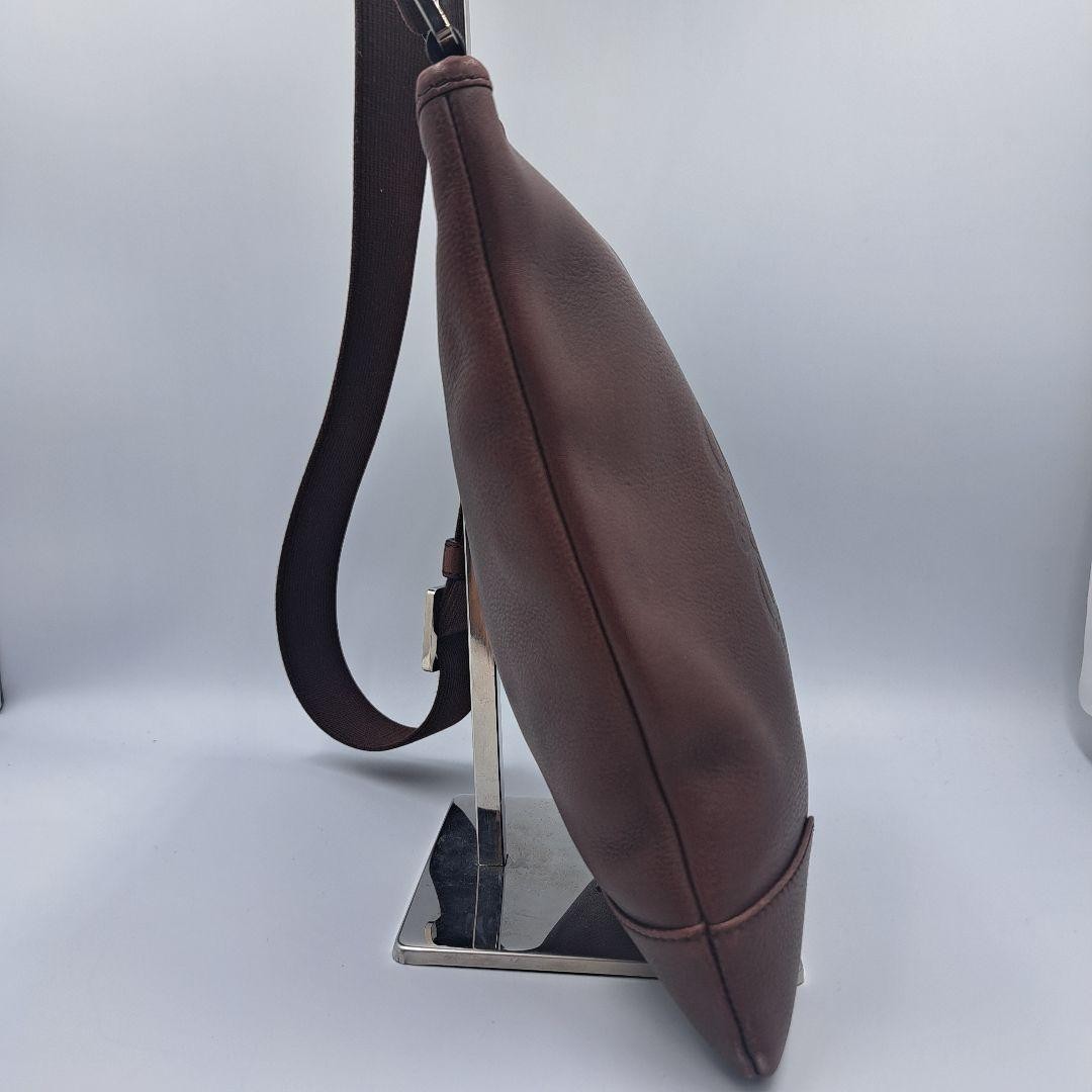 LOEWE shoulder bag brown leather