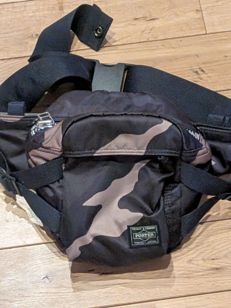 Porter Extreme Counter Shade Fanny Pack Camouflage Men Rare Yoshida Kaban Model