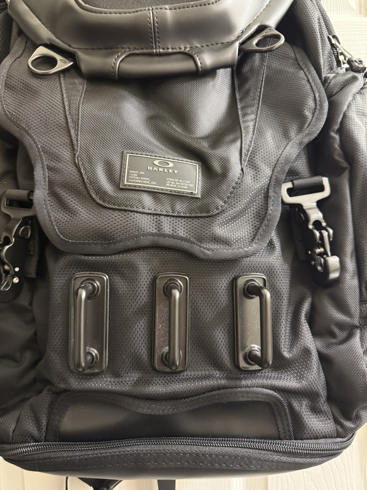 Oakley Kitchen Sink Backpack Stealth Black 34L Laptop Tactical Hiking Black
