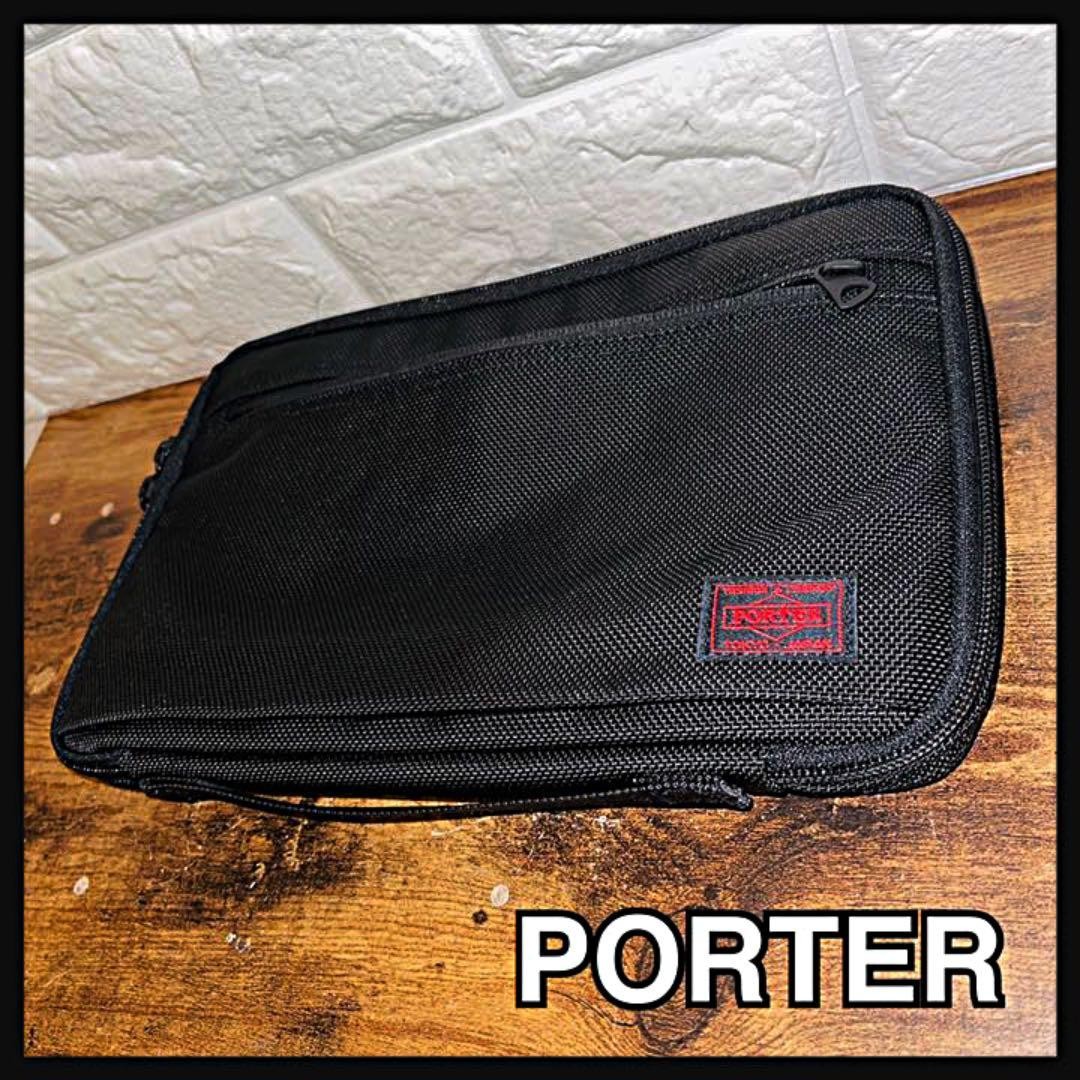 Porter Not Available Limited Clutch Bag Red Tag Men Rare yoshida kaban Model Lim