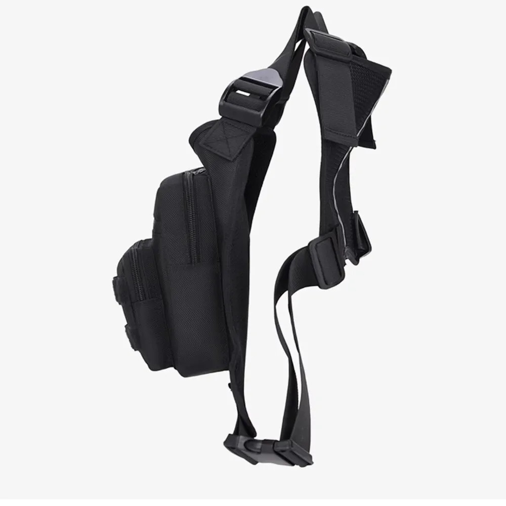 Adjustable Sports Vest Bag Multi-functional Water Resistant Outdoor Chest Bag Ox