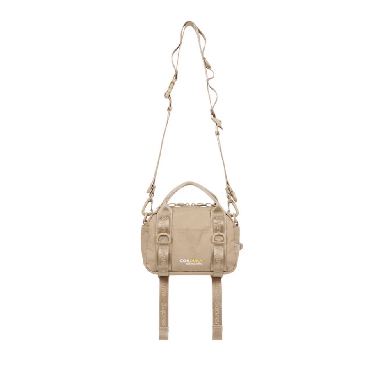 ✅In Hand Supreme SS26 Mini Duffle Bag Tan NIB US Ship