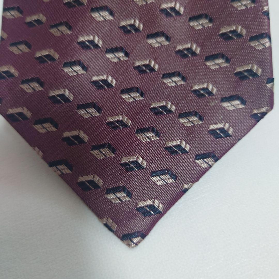 Donna Karan New York Tie Brown Patterned Men’s Neckwear