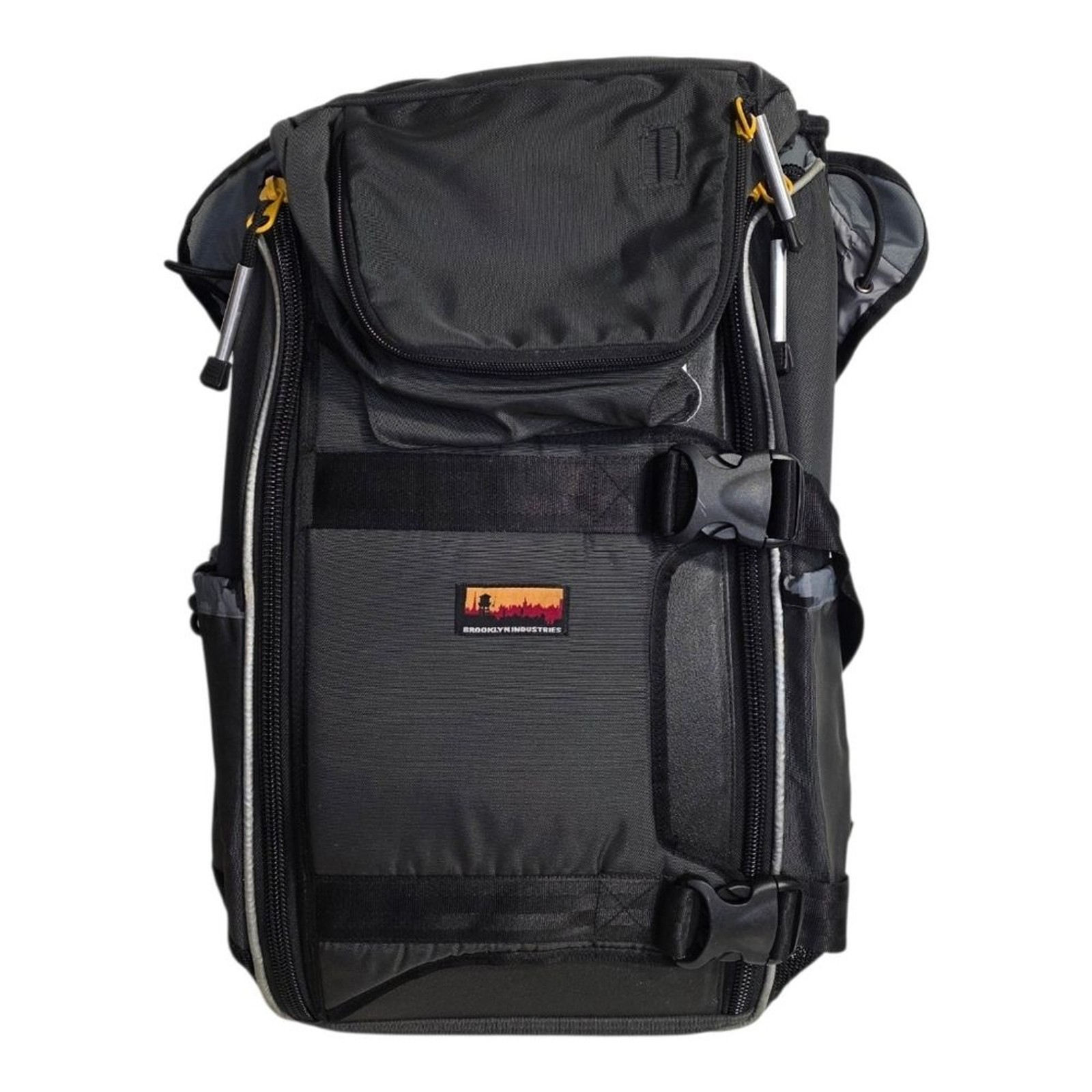 Brooklyn Industries Travel Backpack Carry On Hiking Laptop Gear Built-in hood