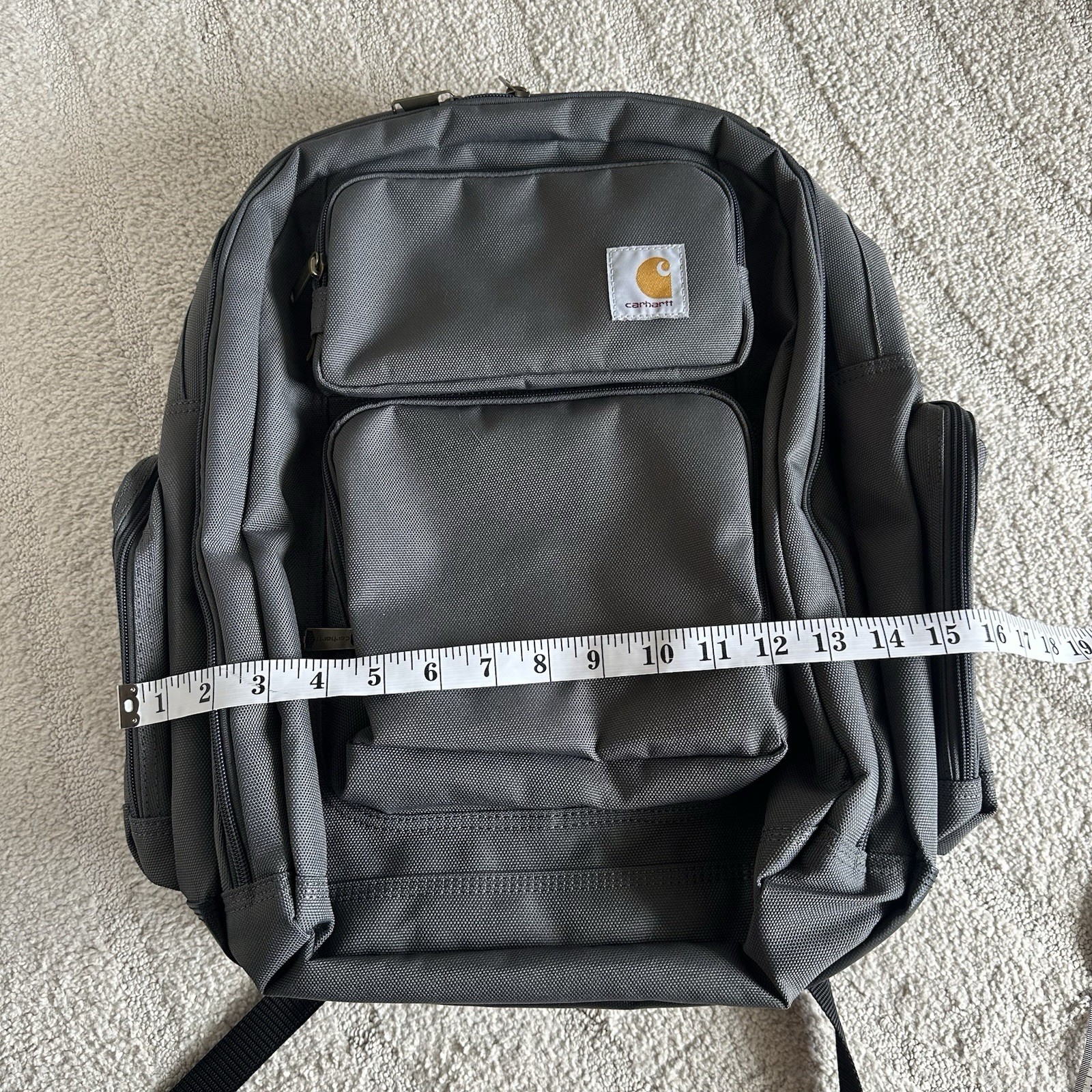 Carhartt 35L Triple Compartment Backpack Water Repellant Outdoor NWOT