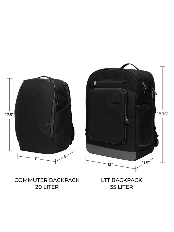 BRAND NEW Linus Tech Tips LTT Black Commuter Backpack 20L