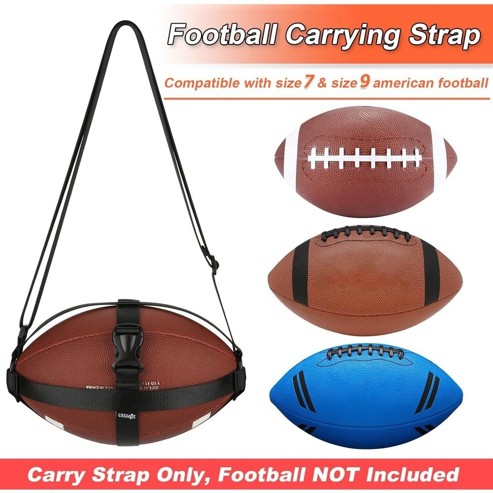 Nylon Based Shoulder Strap for For AMERICAN Football For Size 7 and 9 Use