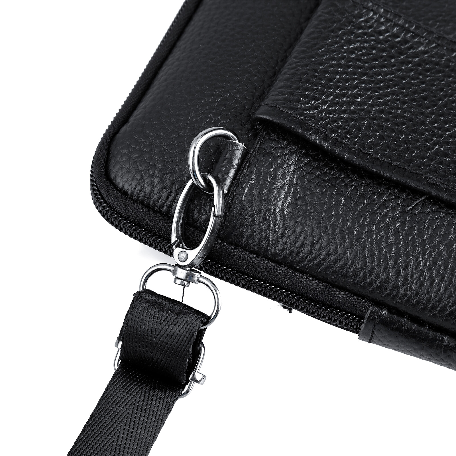 Men Women Leather Fashion Belt Bag Phone Shoulder Crossbody Waist Pack Handbag
