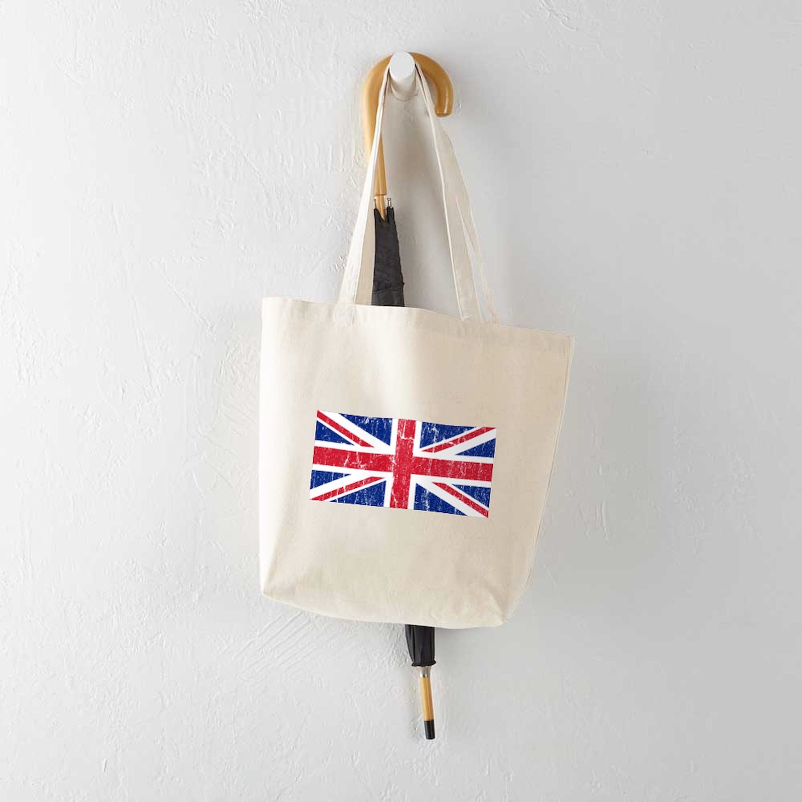 CafePress Vintage Union Jack Tote Bag (89061810)