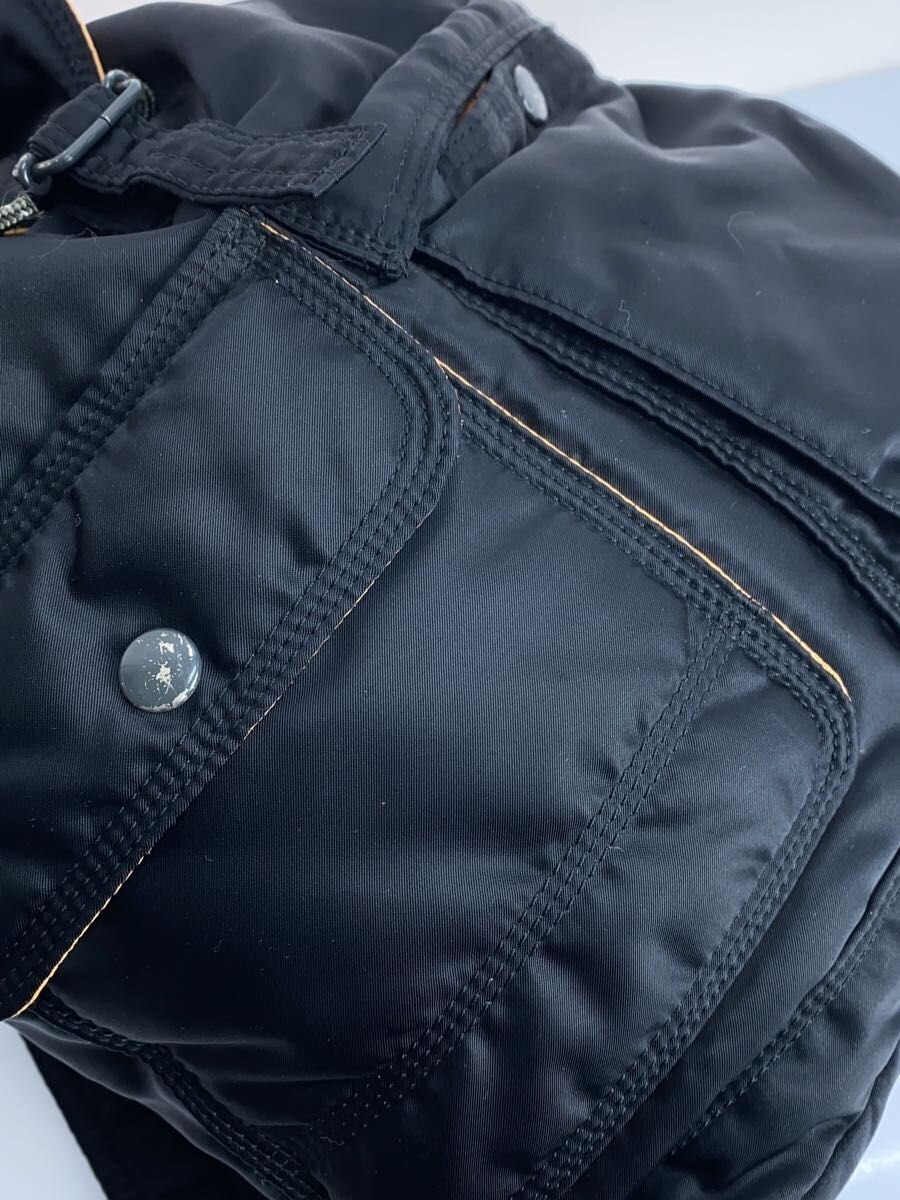 PORTER Yoshida Kaban TANKER Backpack Black Nylon Daypack Used Authentic