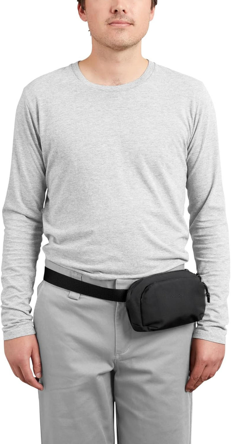 Sleek Black Venture Hip Pack for Stylish On-the-Go Adventures!