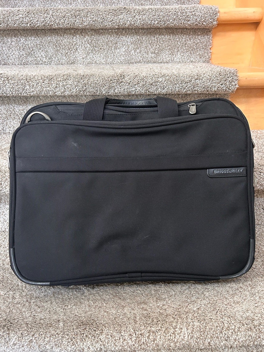 Briggs & Riley Laptop Travel Office School Bag. Black. Tons of storage. Classic
