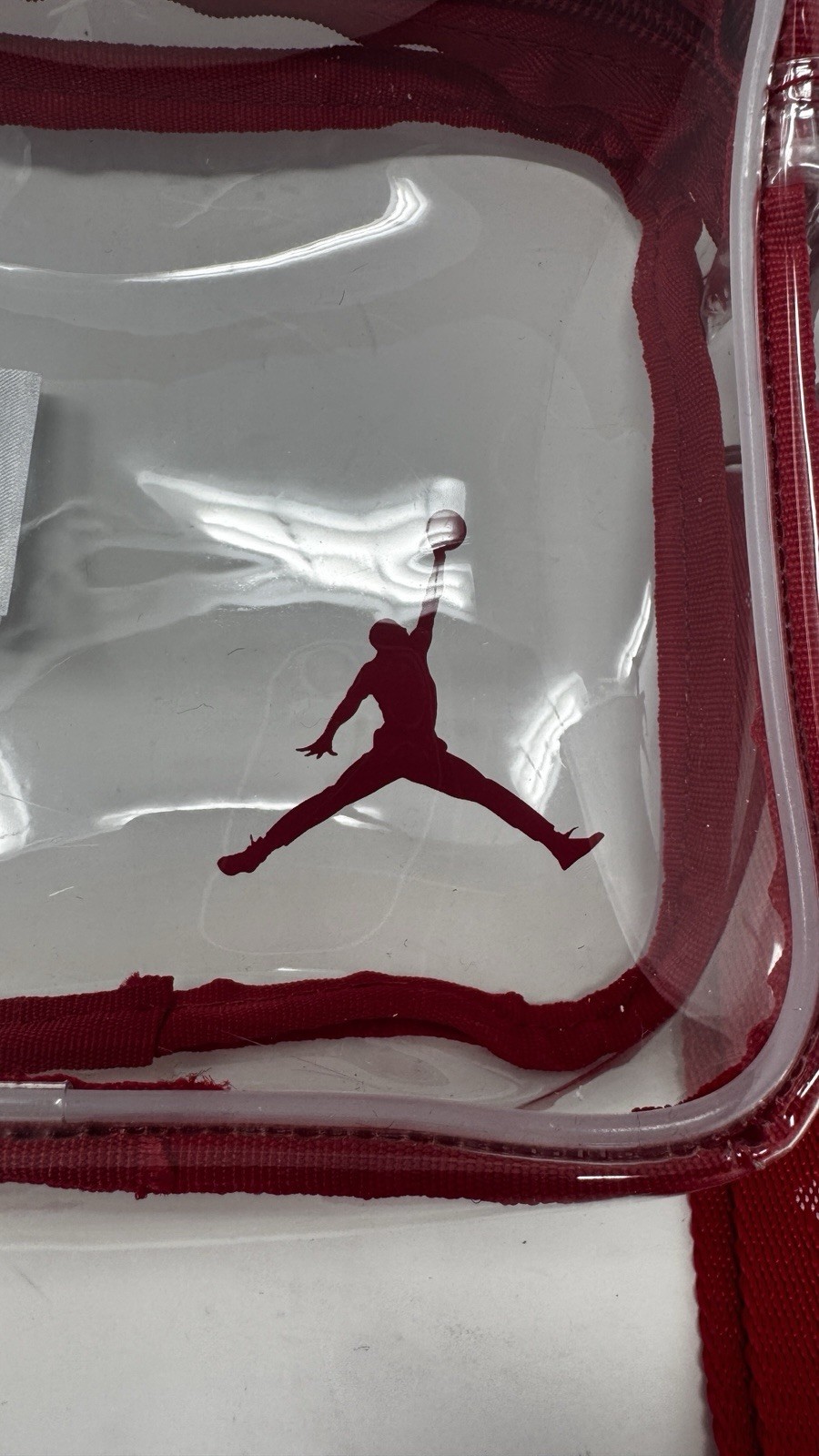 Jordan Logo Stadium Bag With Removable Shoulder Strap