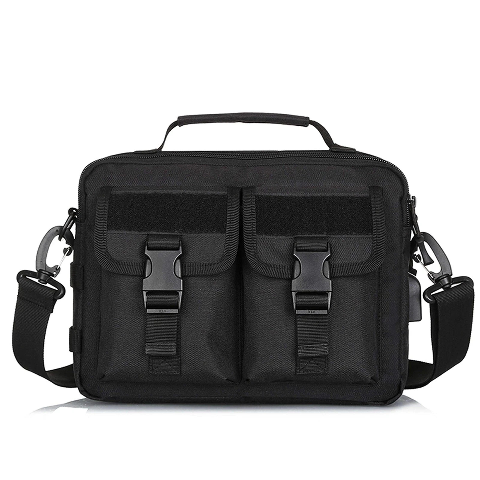 Multifunction Tactical Messenger Bag Nylon Shoulder Briefcase Handbags with U…