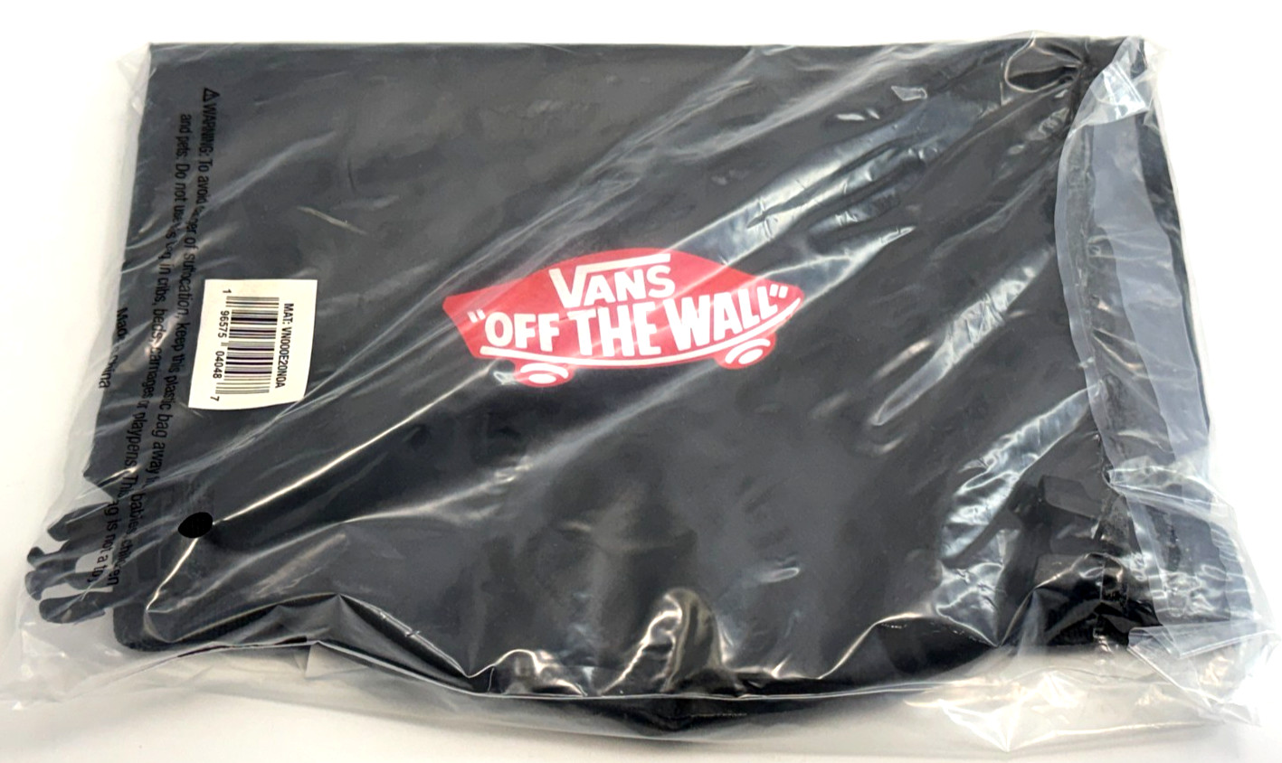 Vans Off The Wall Family Collection Black Essential Outdoor Dry Bag 5L New