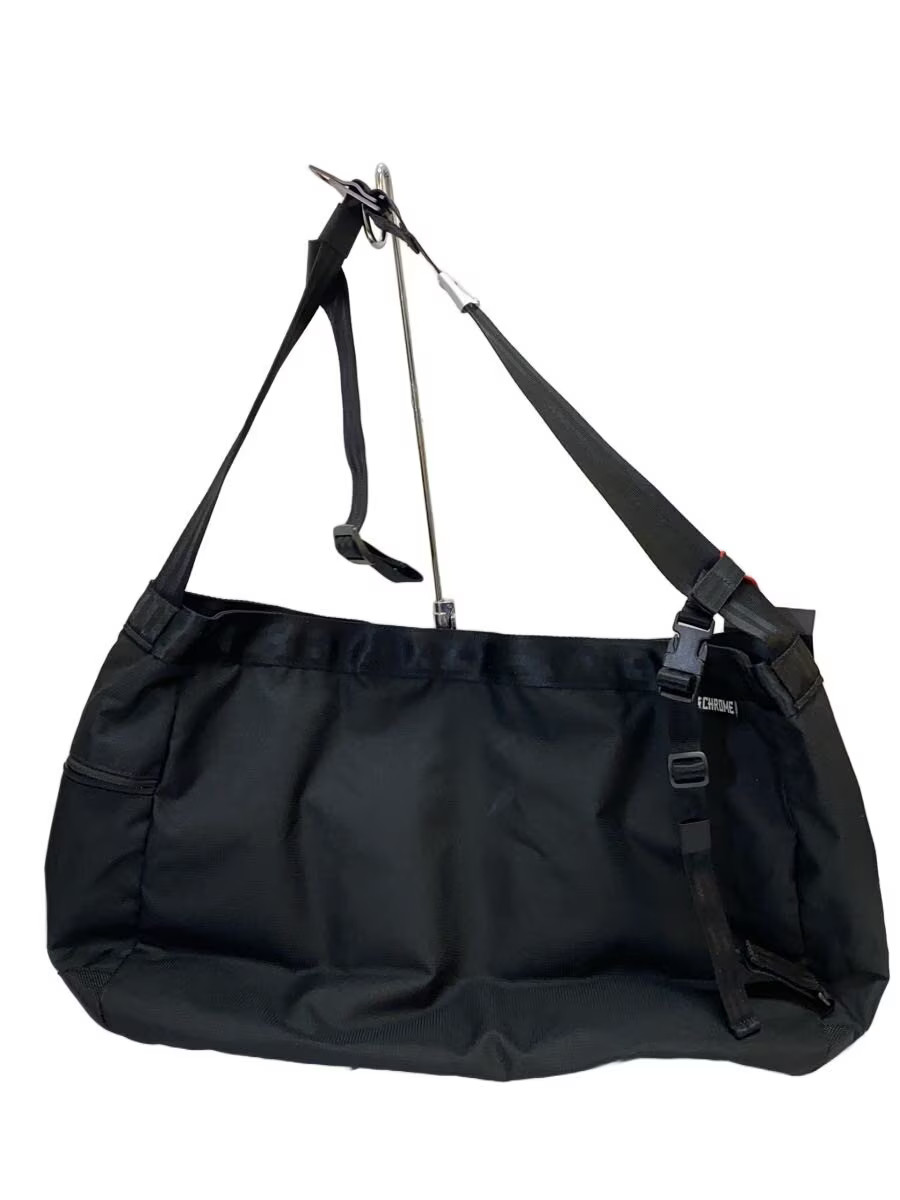CHROME Shoulder Bag, Polyester, Black, Plain, JP-197-BK-NA-NA