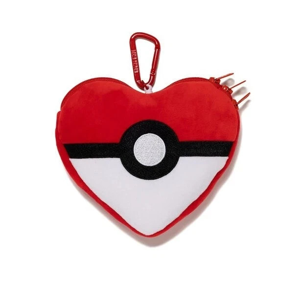 Human Made POKEMON MADE HEART STUFFED Pass Case