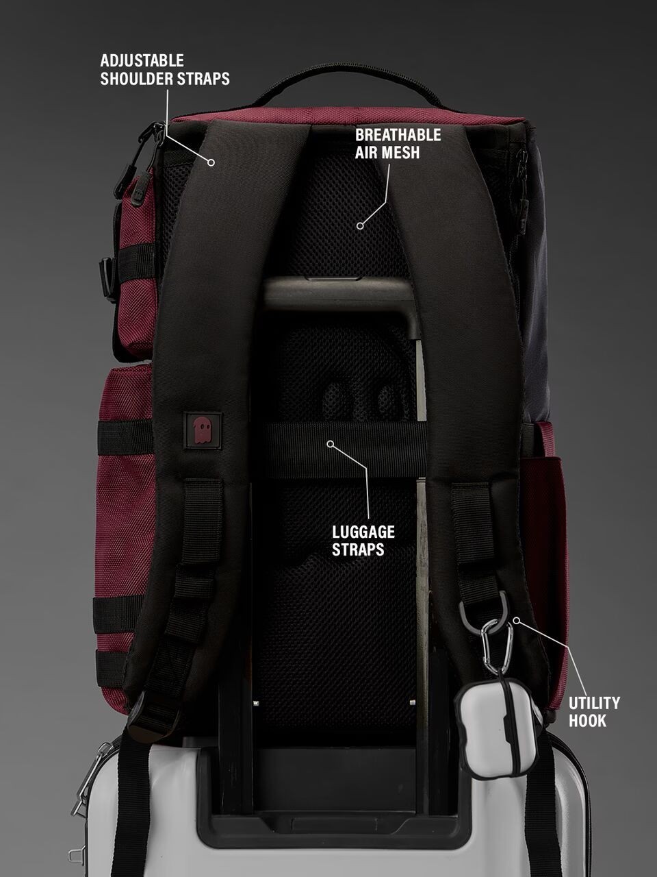 Deadpool Maximum Effort Gear 3-in-1 Backpack Duffel official licensed 2026