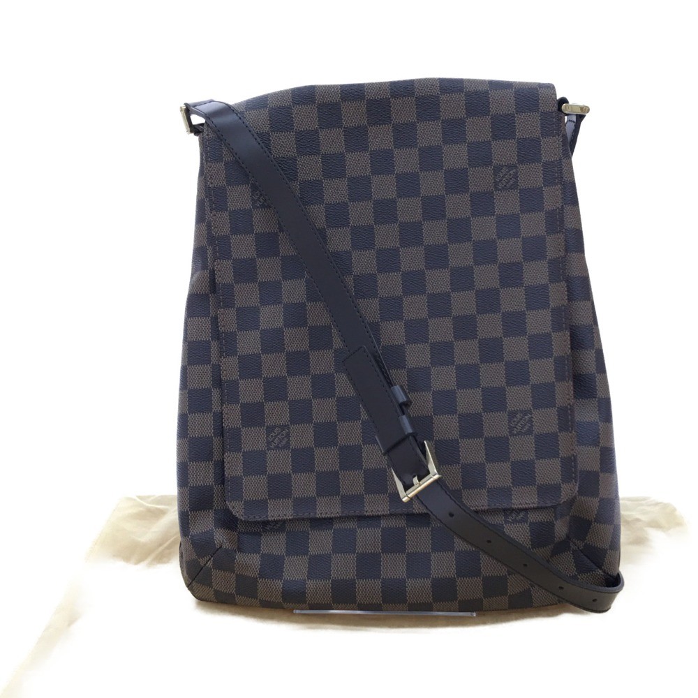 LOUIS VUITTON Damier Musette Shoulder Bag N51302 Brown