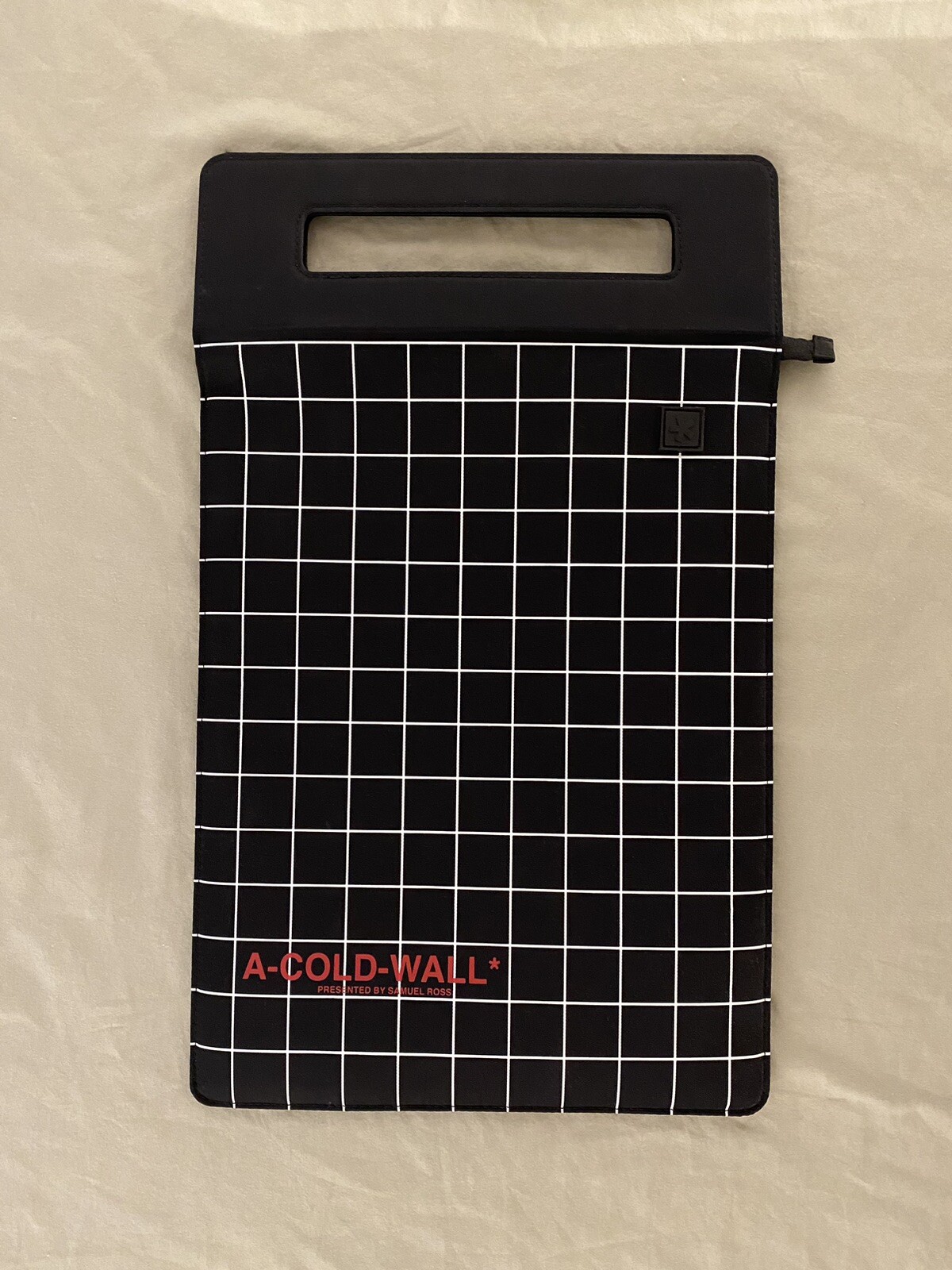 A COLD WALL* Overlocked Tablet Pouch