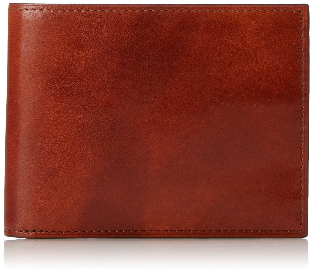 Bosca Men’s 8 Pocket Wallet in Old Leather – RFID Amber One Size U1