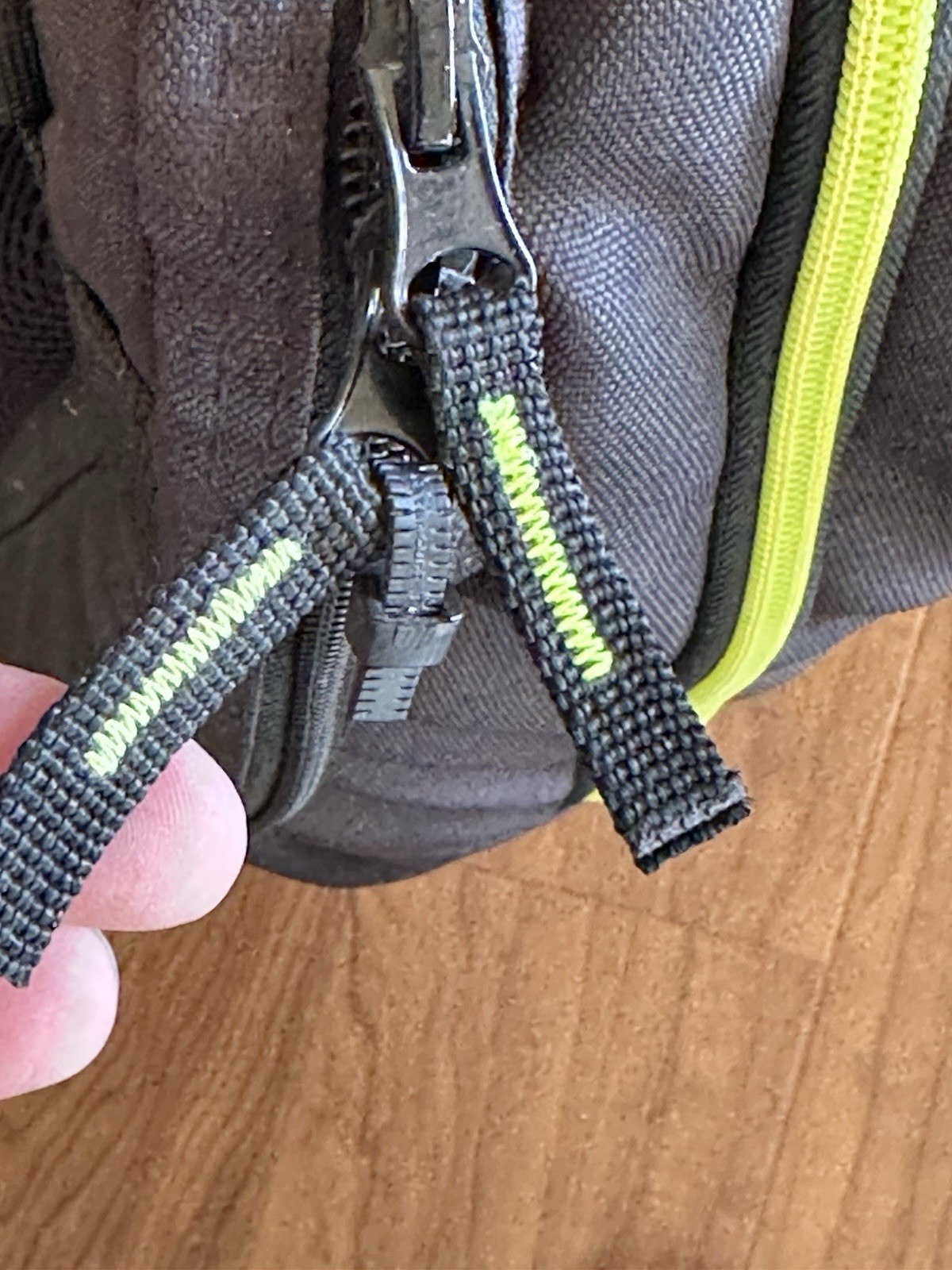 Head Tennis Backpack Black Yellow Red w Padded Straps and Dual-Zipper