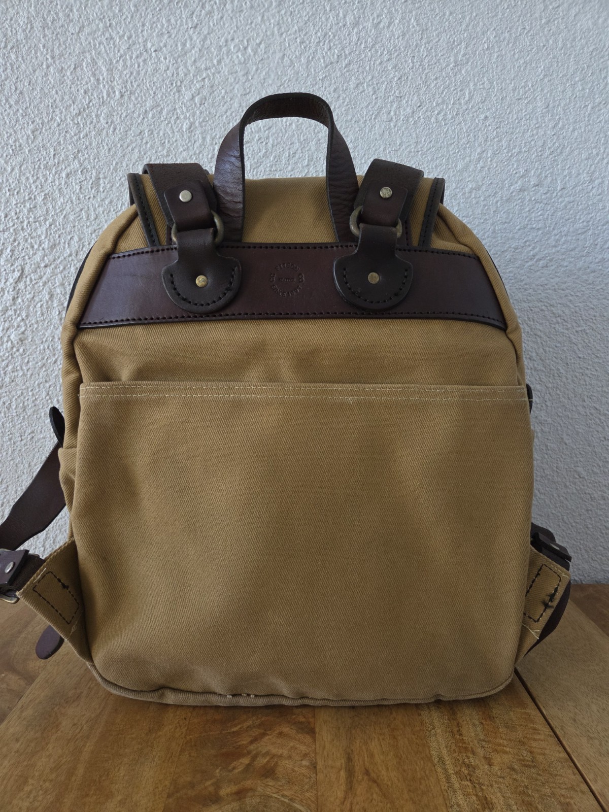 Filson Rugged Twill Rucksack | YKK Era | Tan | Made in USA | Discontinued