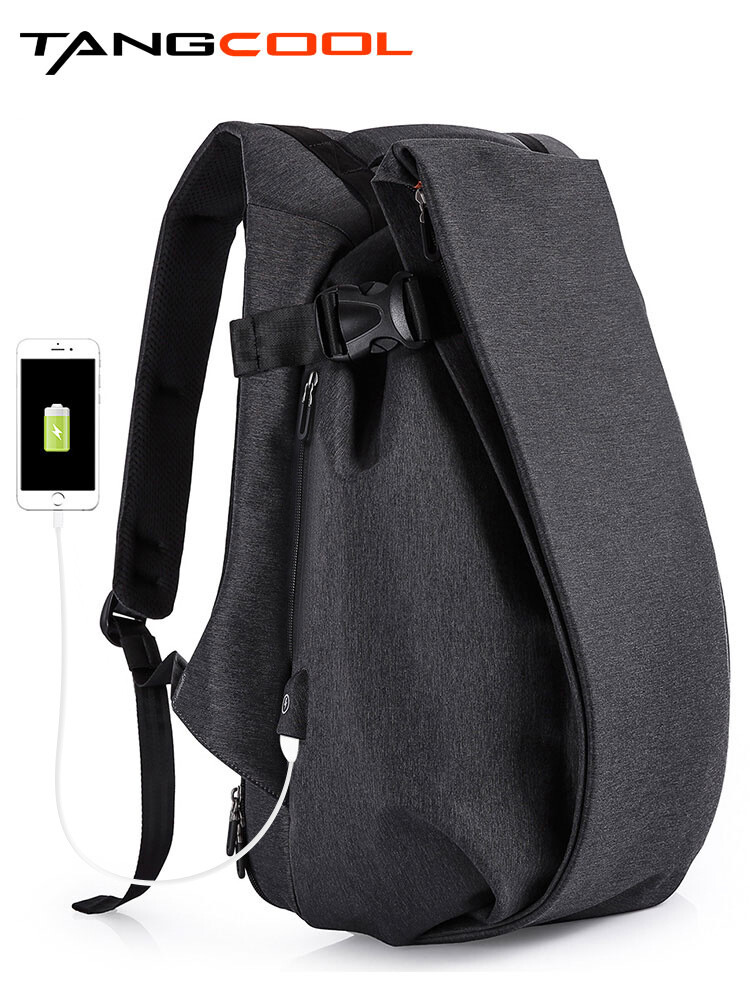 TANGCOOL USB Charting Business Men’s laptop Backpack Waterproof SchoolBag
