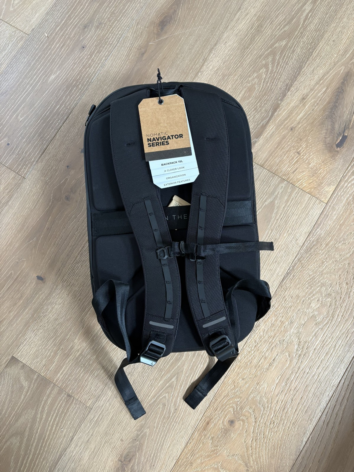 NOMATIC Navigator Collapsible Pack 15L (New, Never used with tags — Free P&P)