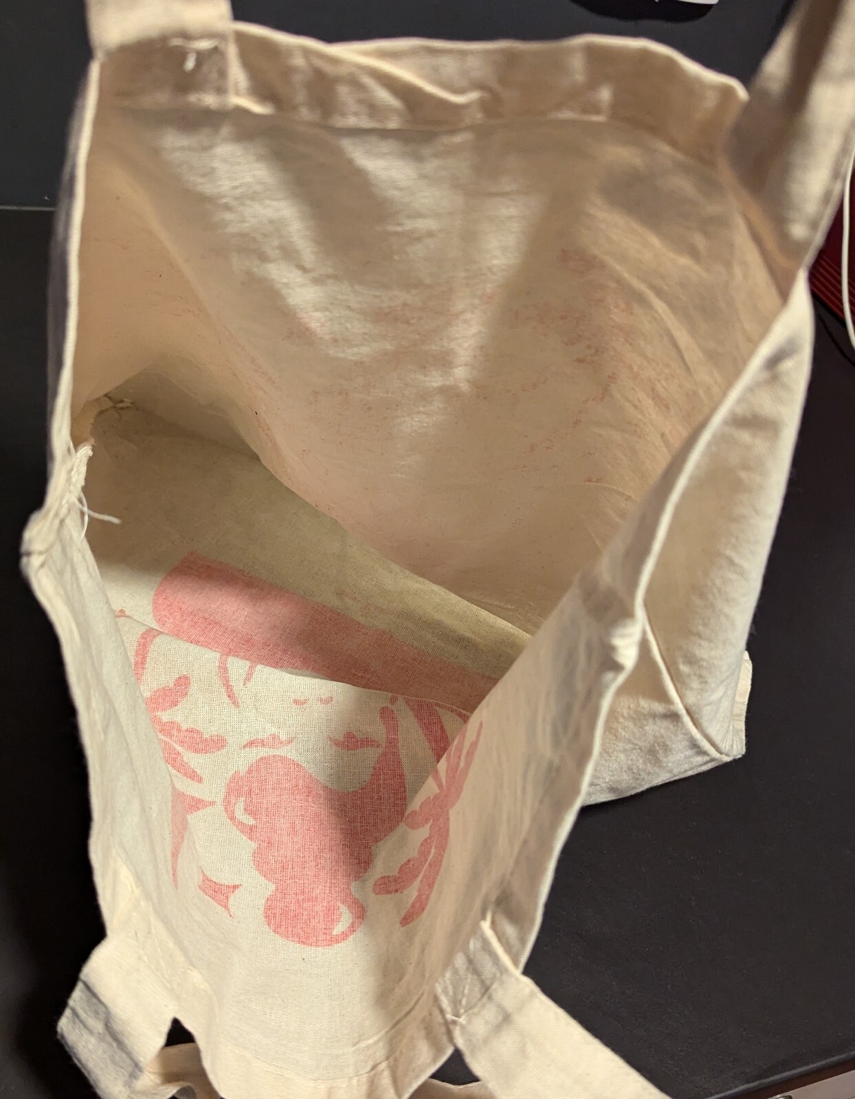 Maker’s Mark Bourbon Whiskey Natural Canvas Tote Bag – 15″x16″