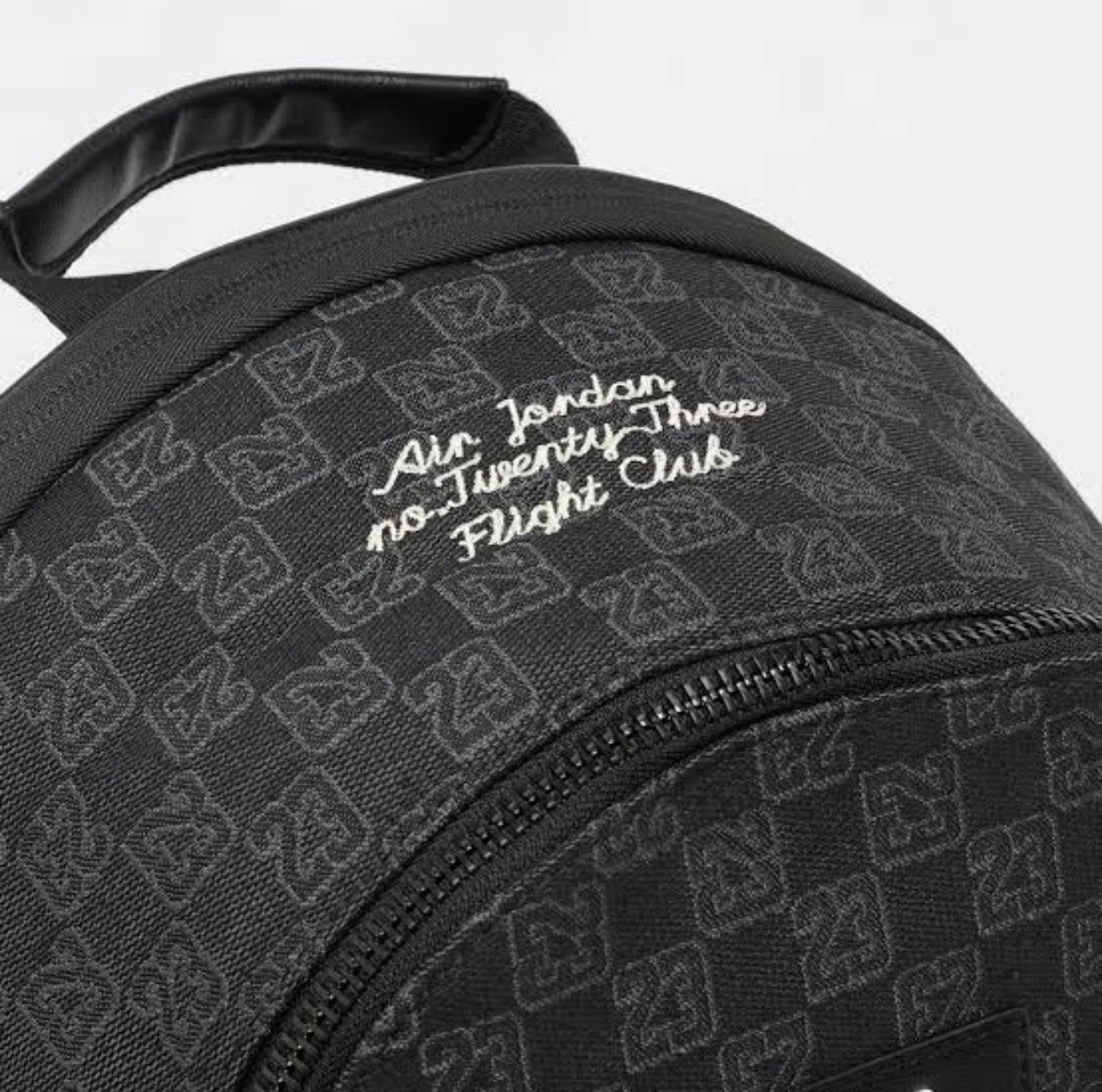 Jordan Air Monogram Backpack 20L Black Bookbag School Bag MA9155-023 NEW
