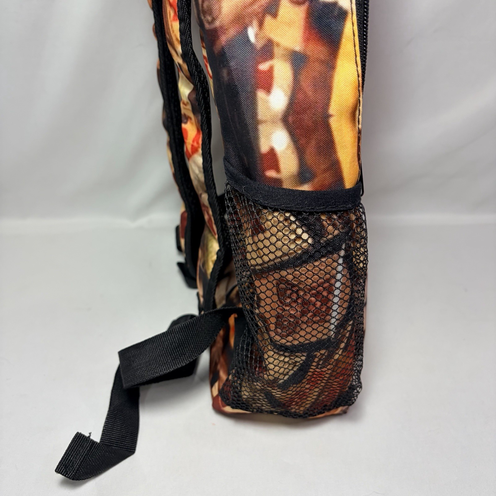 RAW Smoking Paper/Cones Branded Collage Logo Image Zipper Backpack New