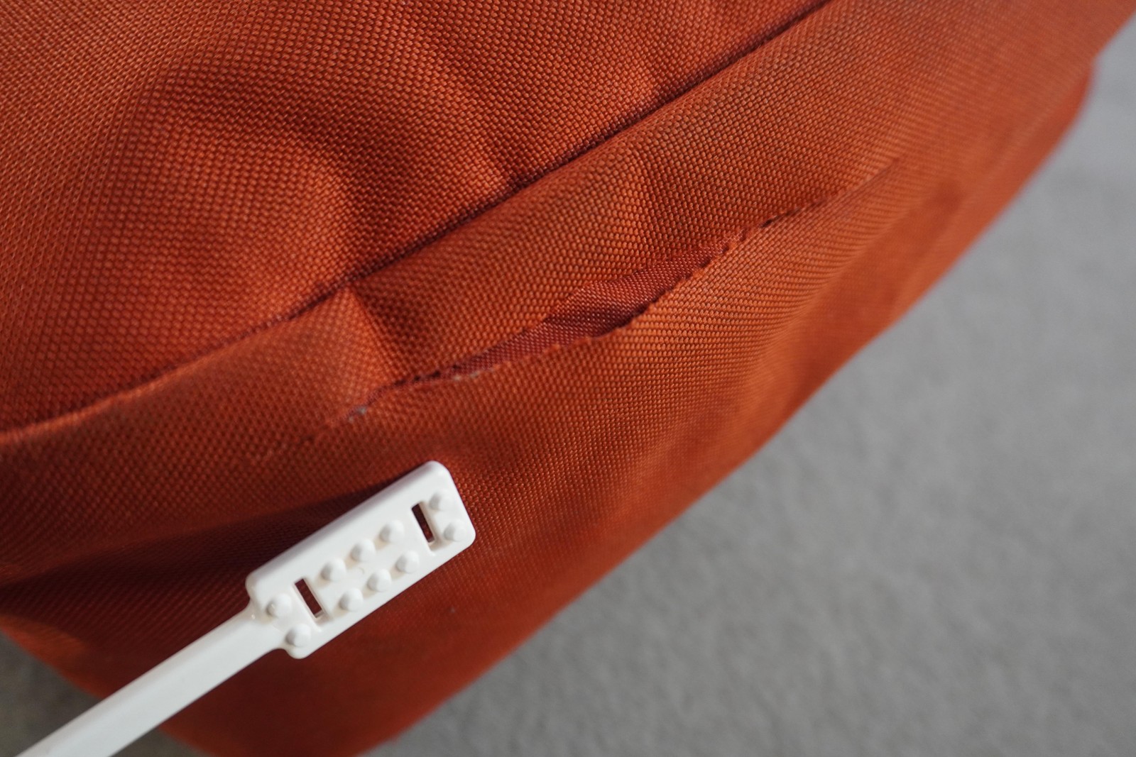 Herschel Supply Co Backpack Mens Medium Orange Canvas Laptop School Bag