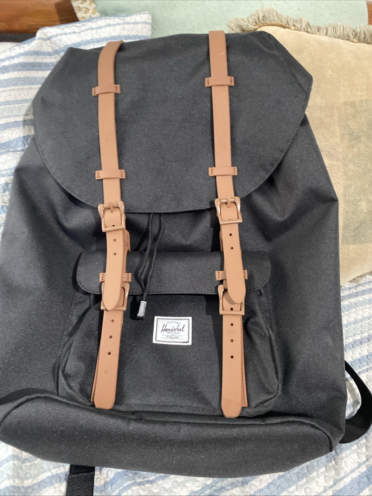 Herschel Supply Co Little America Black Backpack