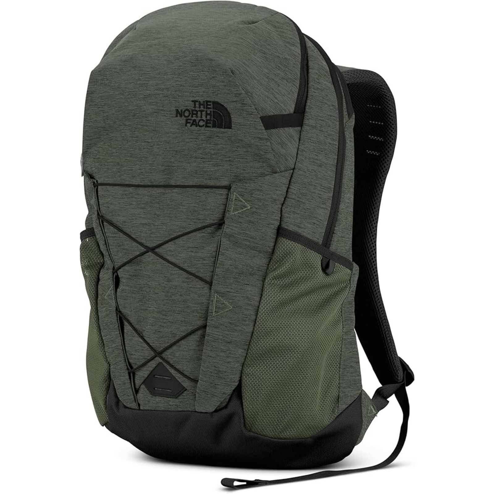 The North Face Cryptic Thyme Light Heather/TNF Black Laptop Backpack Daypack NWT
