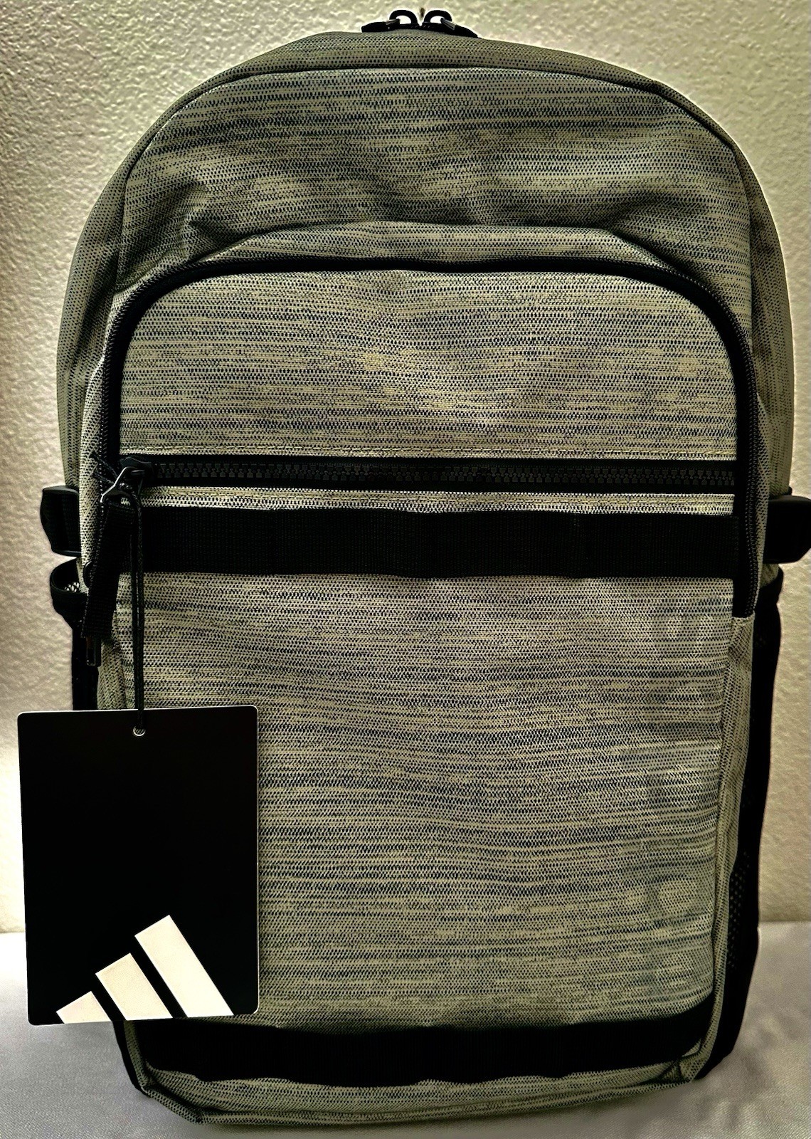 NWT Adidas Core Advantage 4 Backpack Laptop Two Tone Tent Green/Black MSRP $70