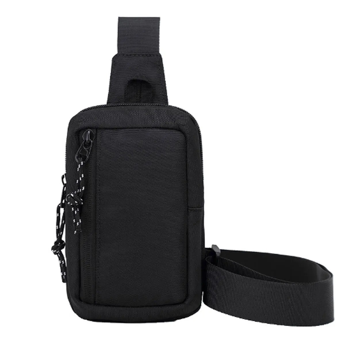 Men’s Shoulder Bag Oxford Chest Bag Sling Crossbody Bag Casual Travel Phone Bag