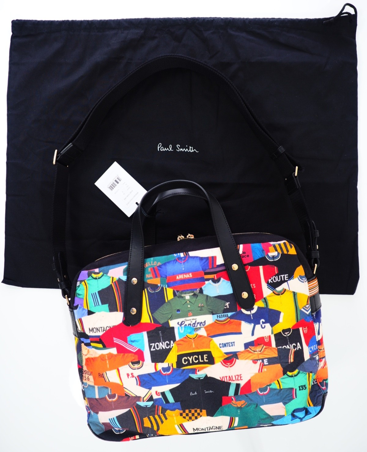 Paul Smith Laptop Bag Messenger Folio Bike Cycle Cycling Jersey NWT RRP £375.00