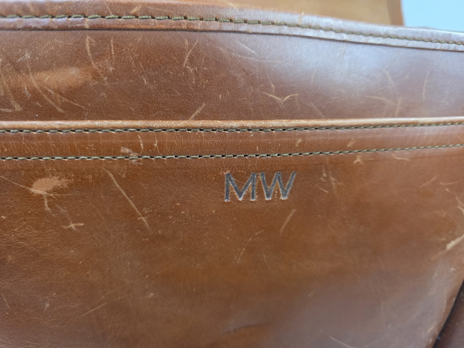 Whipping Post WP Standard Large Leather Messenger Bag
