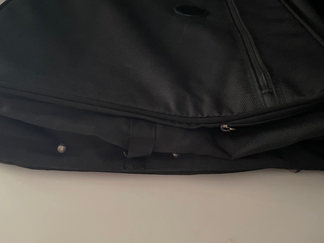 Tumi Alpha 2 Black 2-Way Framed Soft Duffel Bag