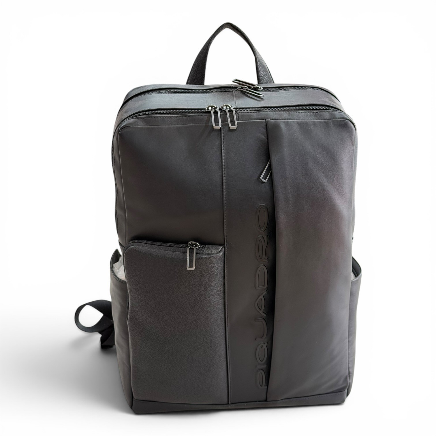PIQUADRO men’s backpack leather backpack with computer made in Italy notebook