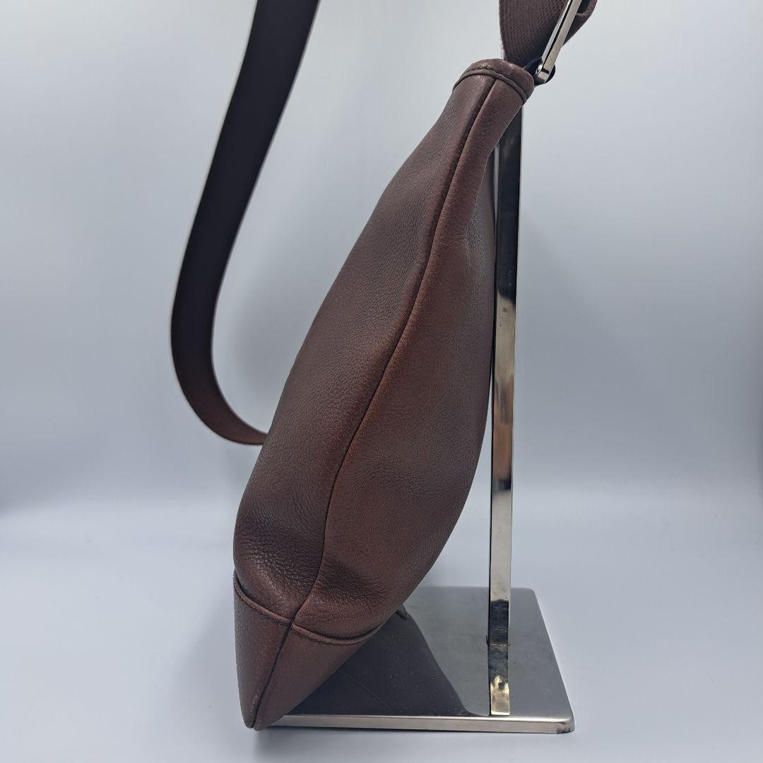 LOEWE shoulder bag brown leather
