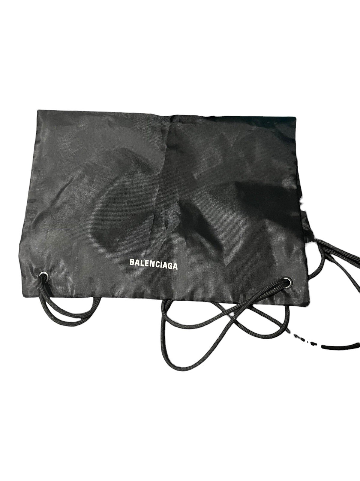 Balenciaga String Sport backpack Black Nylon NWOT