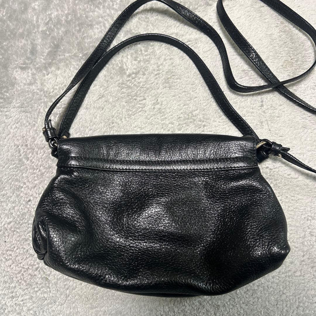 Chloé Lily Leather Bow Handbag Shoulder Bag 2way Black CH0626115