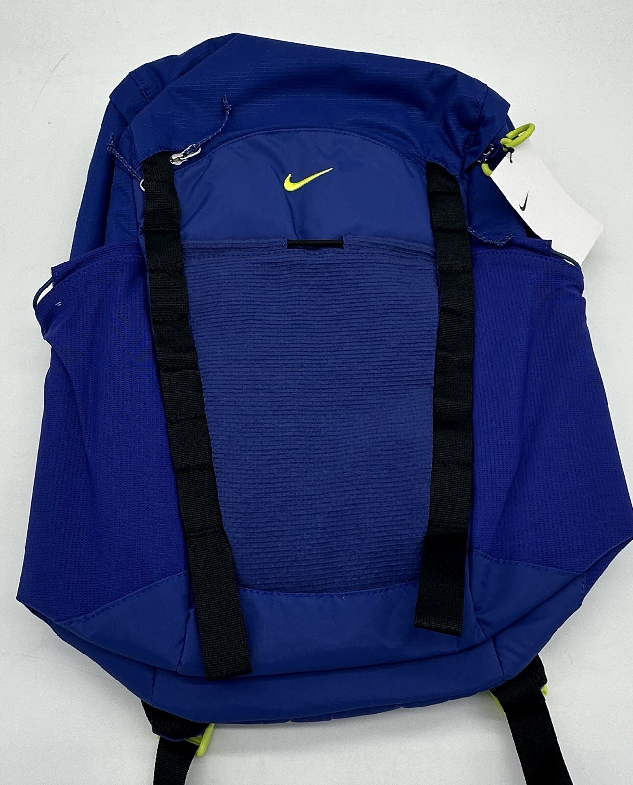 Nike Hike Backpack (27L) Deep Royal Blue/Black/Atomic Green DJ9677-455 Brand New