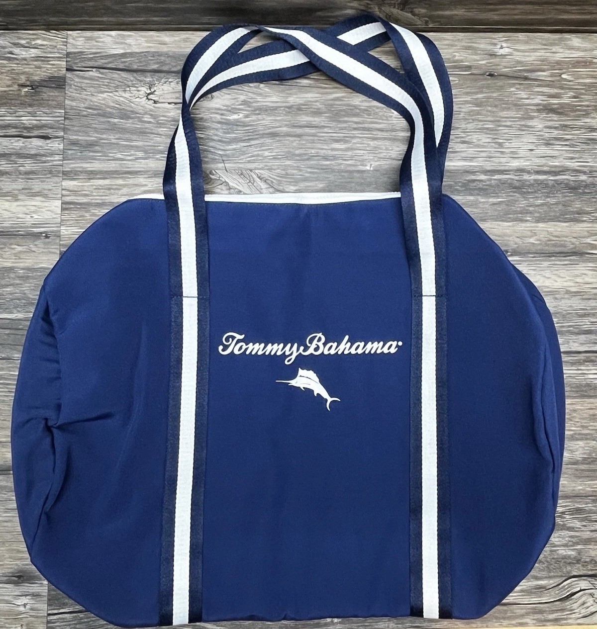 Tommy Bahama Collapsible Zip Duffel Bag Beach School Travel