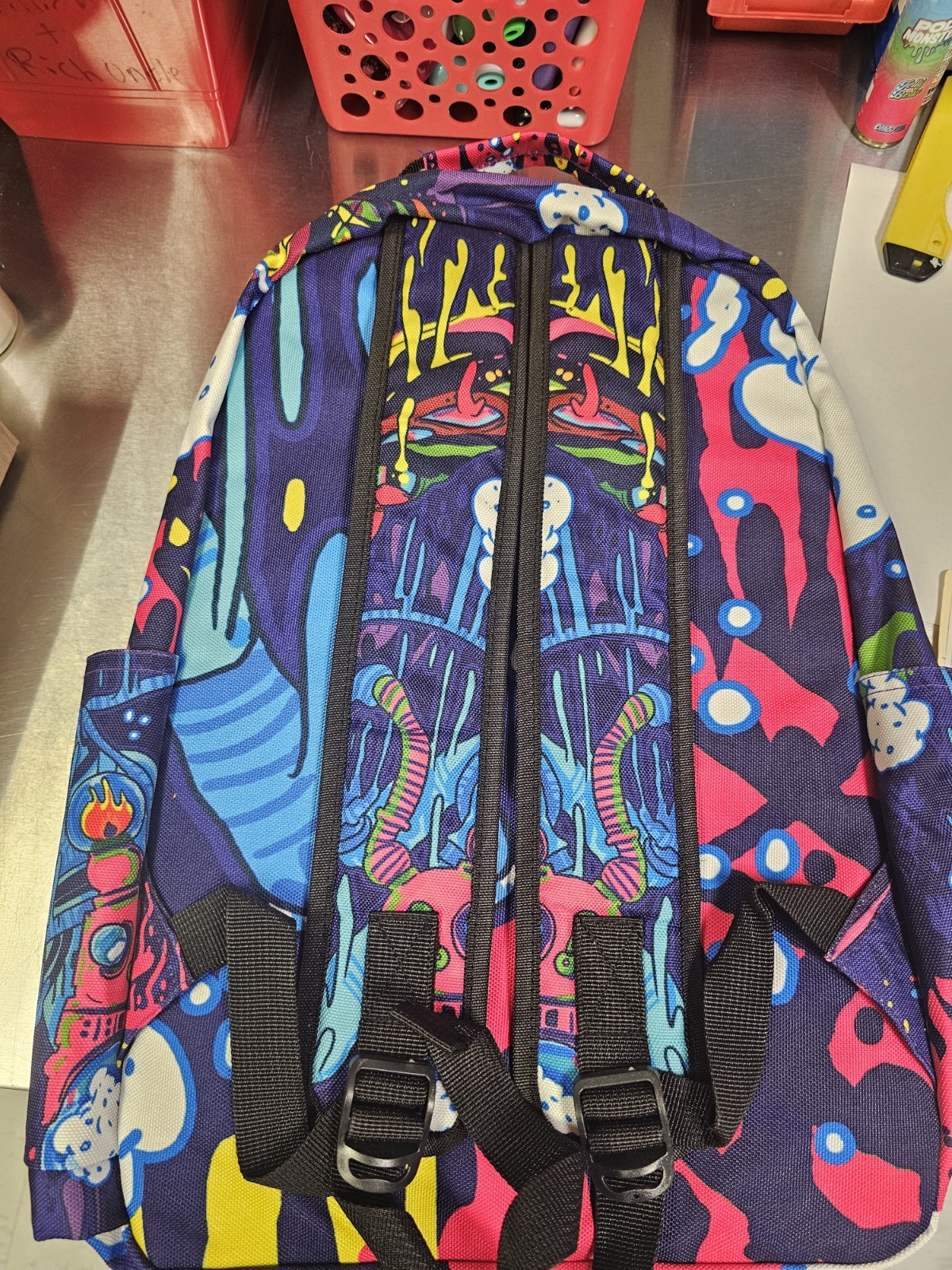 NEW JUNGLE HIVE Smell Proof Backpack – Stoner Art Design